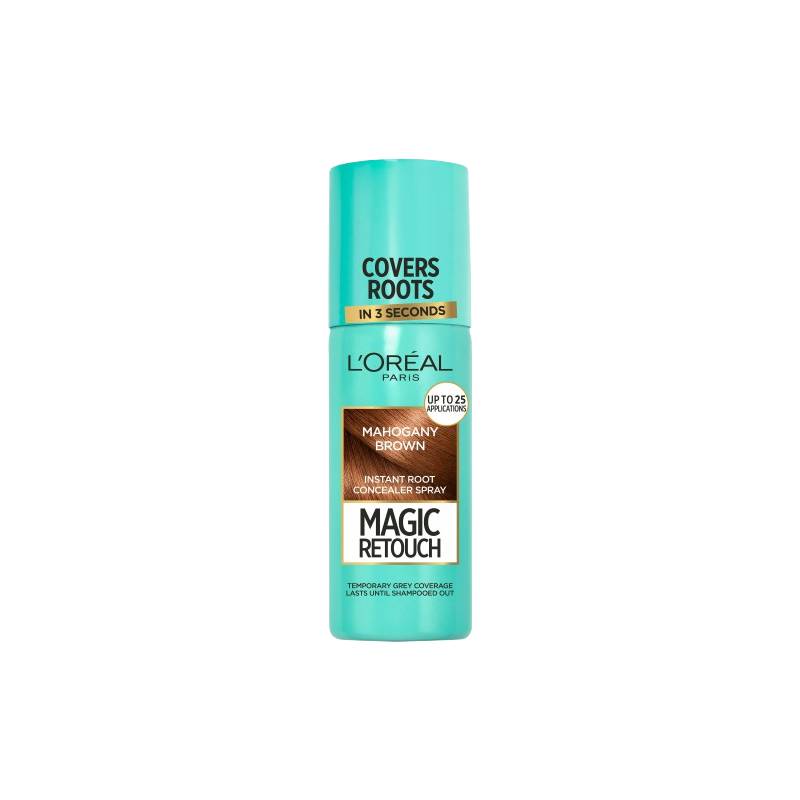 L'Oréal Paris Magic Retouch Mahogany 75 ml - Täcker Utväxt & Grått Hår Till Nästa Schamponeringering