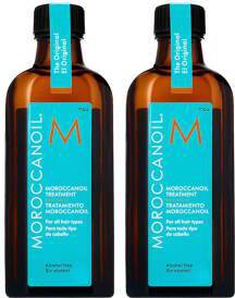 Moroccanoil Original Oil Treatment 100 ml x 2 – Duo-paket hårolja för glans och näring