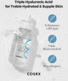 Cosrx Hydrium Triple Hyaluronic Moisture Ampoule 40ml (2)