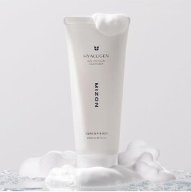 Mizon Hyalugen Gel To Foam Cleanser 100ml (2)