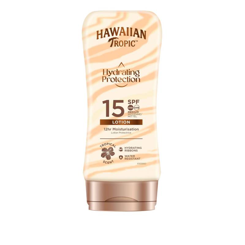 Hawaiian Tropic Hydrating Protection Lotion SPF15 180ml