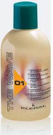 Kleral The Wave Nr 01 1000 ml – Professionell permanent vätska förnormalt ofärgat eller lätt behandlat hår