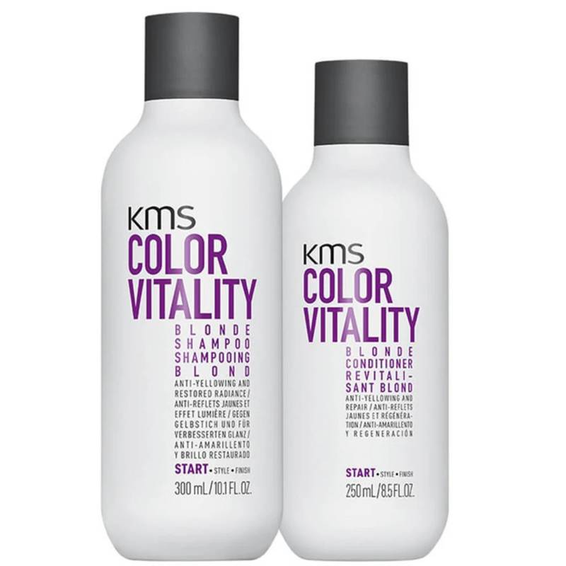 MS Color Vitality Blonde  – Silver-schampo & balsam för kall blond ton