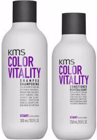 KMS Color Vitality Duo – Shampoo 300 ml & Conditioner 250 ml för färgat hår