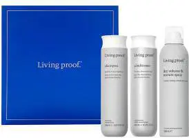 Living Proof Restore Holiday Trio Presentbox för torrt skadat hår
