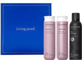 Living Proof Restore Holiday Trio Presentbox för skadat och torrt hår