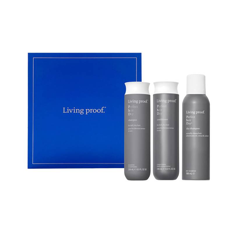 Living Proof Restore Holiday Trio Presentbox för torrt skadat hår
