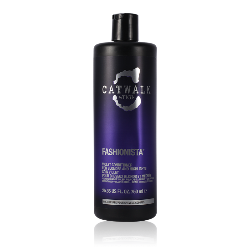 TIGI Bed Head Catwalk Fashionista Violet Conditioner 750 ml – Silverbalsam för kalla toner