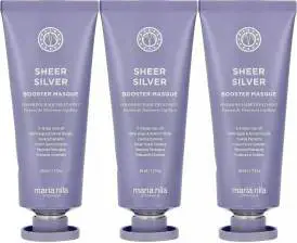 Maria Nila Sheer Silver Booster Masque 50 ml  Silvermask mot gula toner