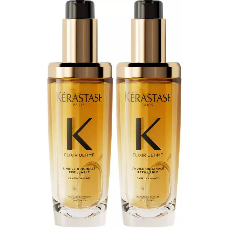 Kérastase Elixir Ultime L’Huile Originale 75 ml x 2 – lyxig håroljeduo