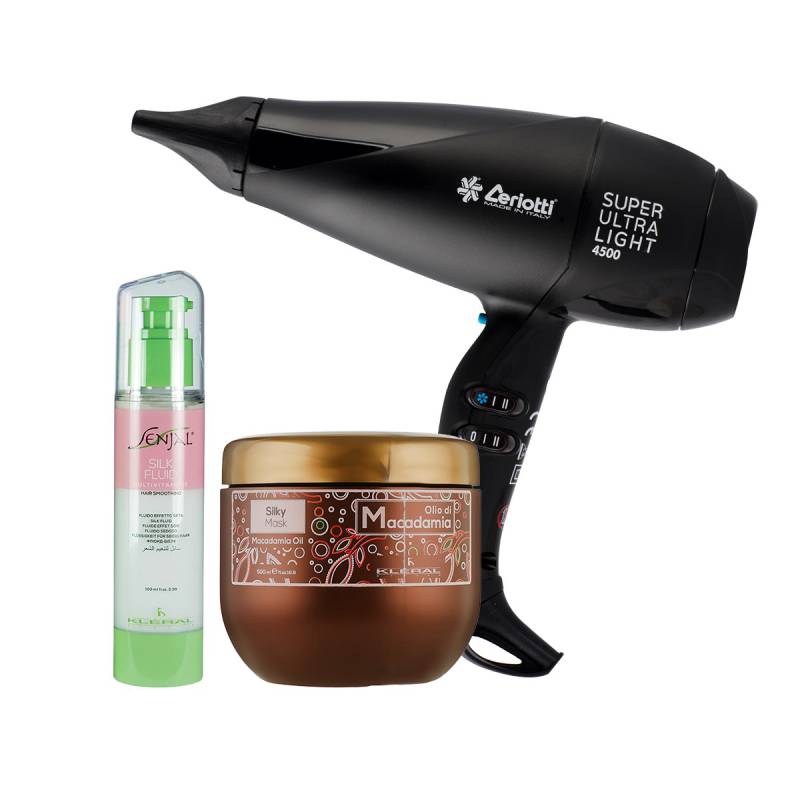 Friss till Silkeslent – Lyxigt Kit med Ceriotti SuperUltralight Fön