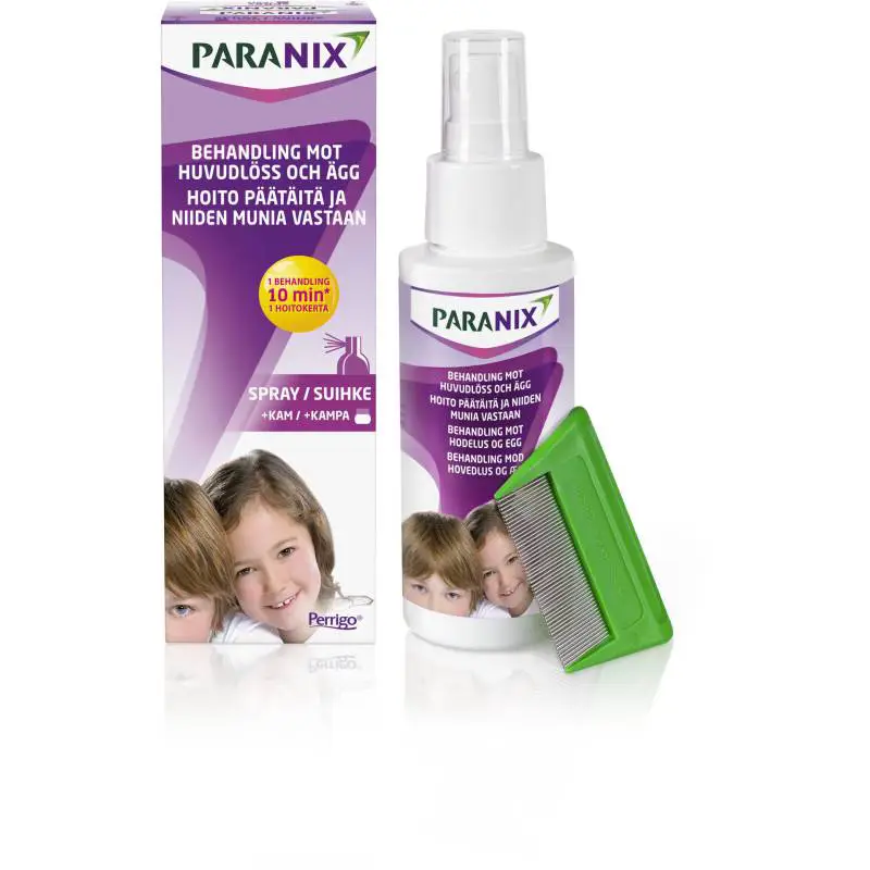 Paranix Spray 100 ml – giftfri behandling mot huvudlöss