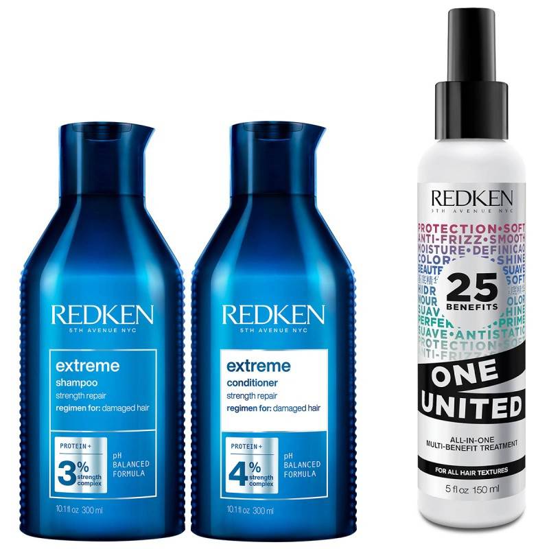 Redken Extreme Repair Trio – Komplett Vård för Skadat Hår