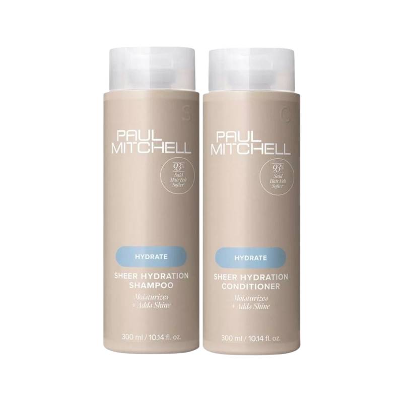 Paul Mitchell Hydrate Sheer Hydration Shampoo 300 ml & Conditioner 300 ml