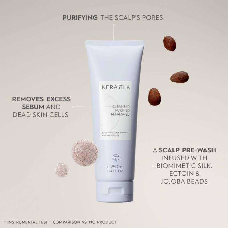Kerasilk Exfoliating Scalp Pre-Wash 250 ml