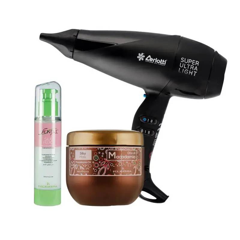 Friss till Silkeslent – Lyxigt Kit med Ceriotti SuperUltralight Fön