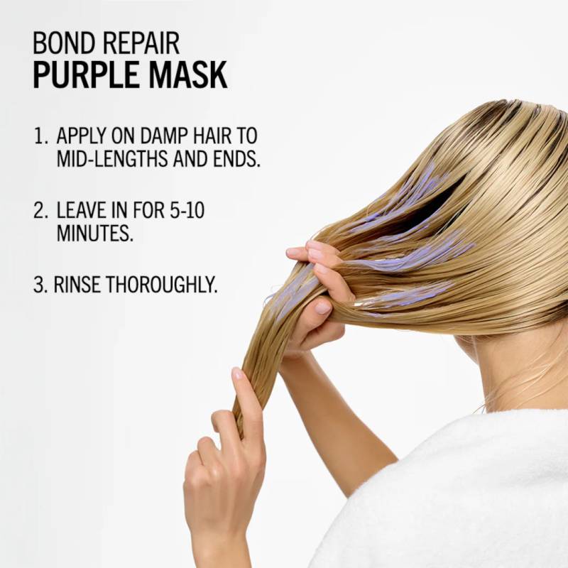 Schwarzkopf Professional Blondme Bond Repair Purple Mask 500ml - Hårinpackning