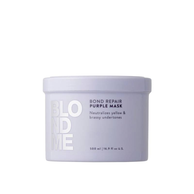 Schwarzkopf Professional Blondme Bond Repair Purple Mask 500ml - Hårinpackning