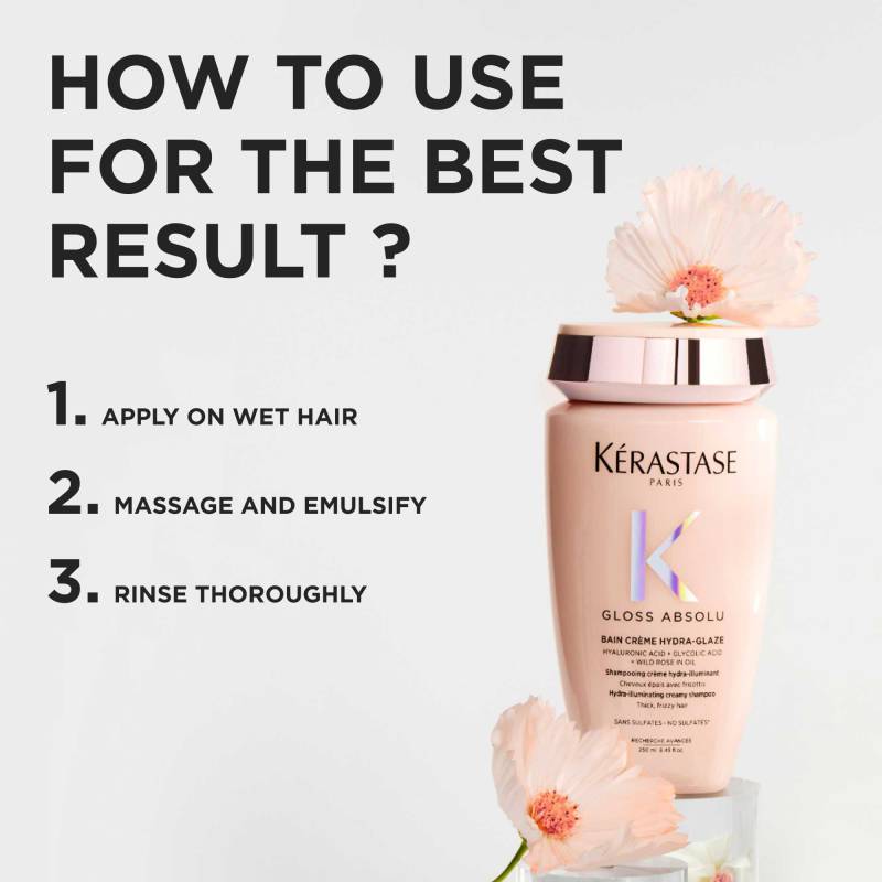 Kérastase Gloss Absolu Bain Crème Hydra-Glaze 250ml