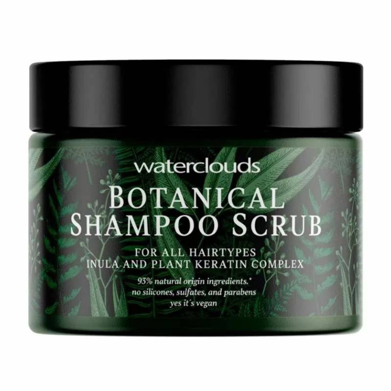 Waterclouds Botanical Shampoo Scrub 200 ml – exfolierande djuprengöring för hårbotten