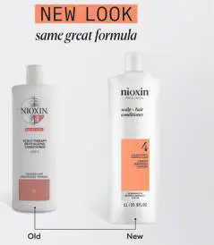 Nioxin System 4 Shampoo Coloured 300 ml – för tunt färgat hår (2)
