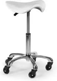Saddle stol 360, White