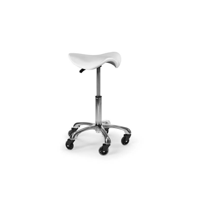 Saddle stol 360, White