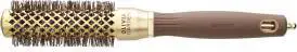 Olivia Garden Expert Blowout Shine - Wavy Bristles G&B 25mm - Hårborste