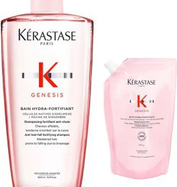 Kérastase Genesis Bain Hydra-Fortifiant Shampoo 500 ml + Refill 500 ml Duo