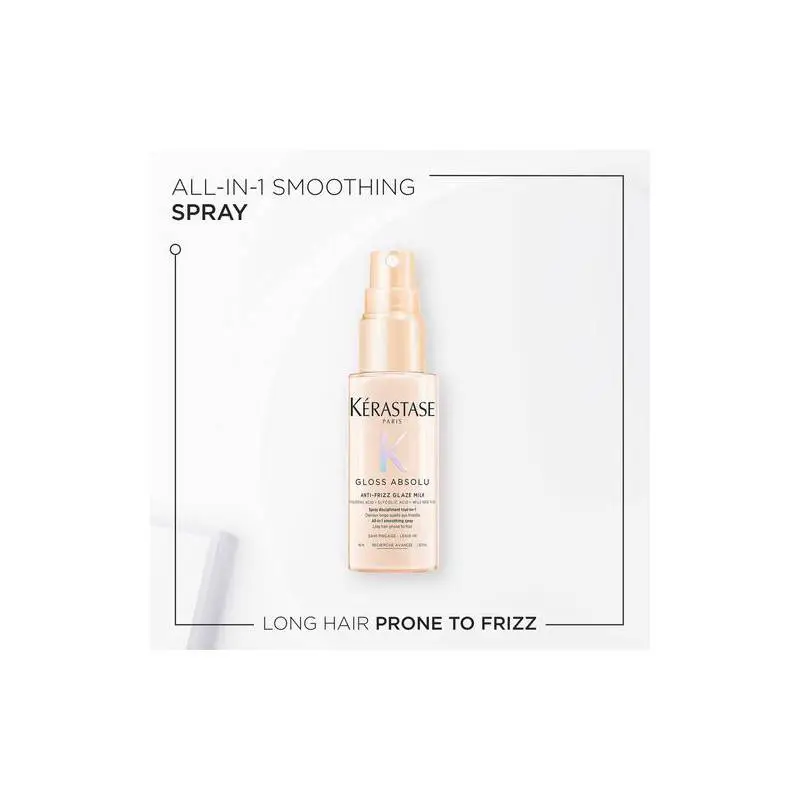 Kérastase Gloss Absolu Anti-Frizz Glaze Milk Heat Protection 45ml - Värmeskydd