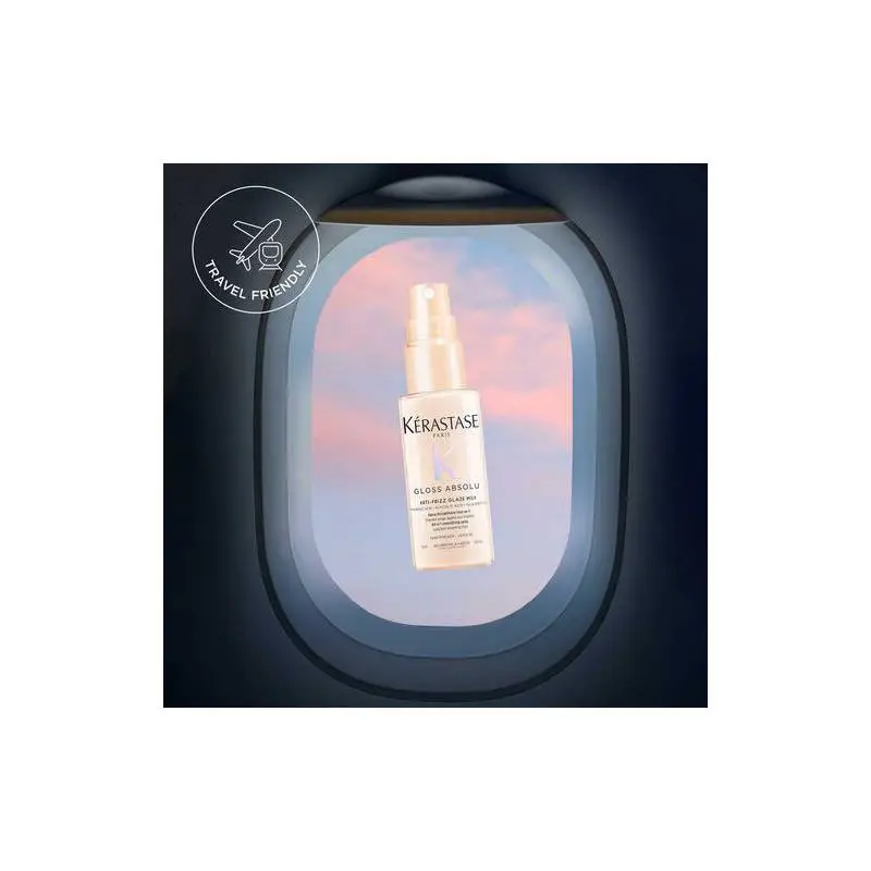 Kérastase Gloss Absolu Anti-Frizz Glaze Milk Heat Protection 45ml - Värmeskydd
