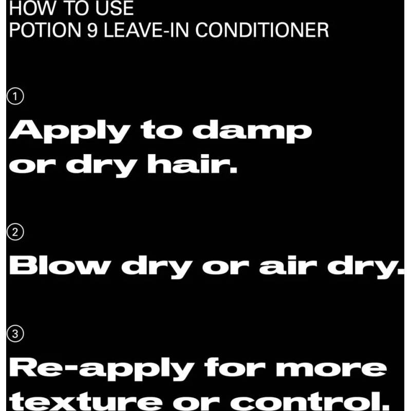 Sebastian Professional Potion 9 Leave-In Conditioner & Styling Cream 145 ml