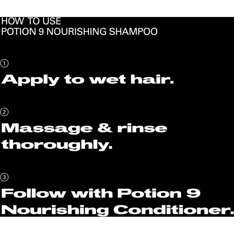 Sebastian Professional Potion 9 Nourishing Shampoo 280ml - Schampo