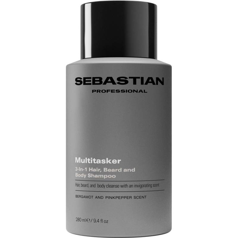 Sebastian Shampoo Multitasker for Men 3-in-1 Hair Shampoo 280 ml - Schampo