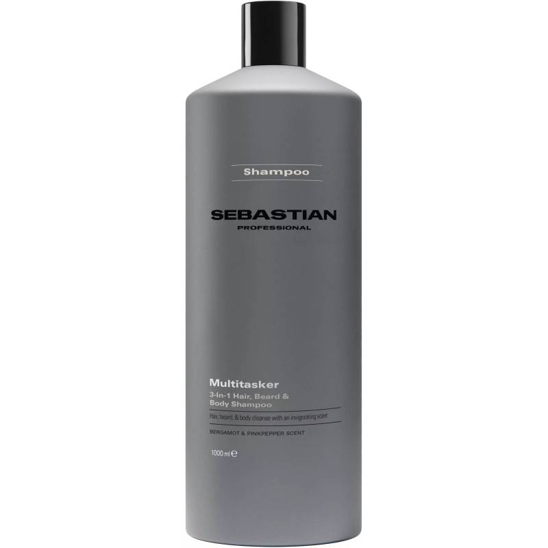 Sebastian Multitasker for Men 3-in-1 Hair Shampoo 1000 ml - Schampo