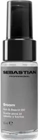 Sebastian Professional Groom Hair & Beard Oil for Men 30 ml - Skäggolja