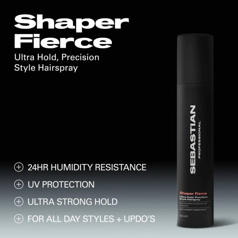 Sebastian Professional Shaper Fierce Ultra Hold Hairspray 300ml - Hårspray