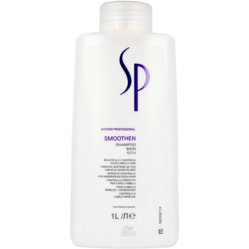 Wella SP Smoothen Shampoo 1000 ml - Schampo