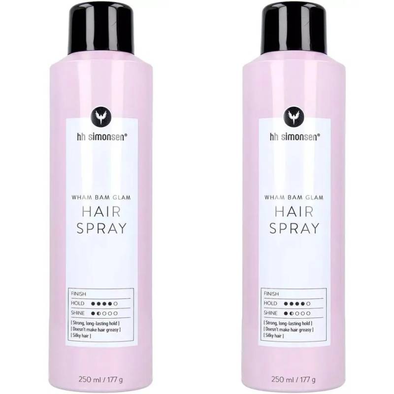 HH Simonsen Hair Styling Spray x2 250ml - Hårspray