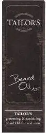 Tailors Grooming & Sanitizing Beard Oil 30ml - Skäggolja (2)
