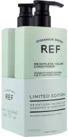 REF Weighless Volume Duo 600ml - Schampo & Balsam