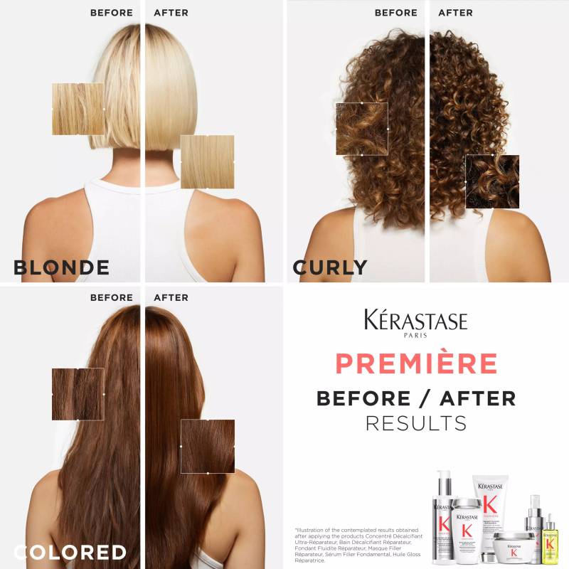 Kérastase Première Masque Filler Réparateur Hair Mask Travel Size 75 ml - Inpackning