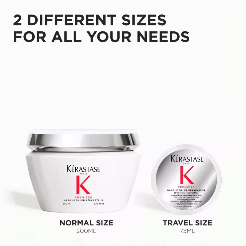 Kérastase Première Masque Filler Réparateur Hair Mask Travel Size 75 ml - Inpackning