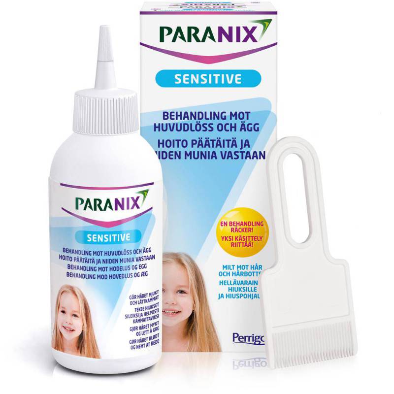 Paranix Spray 100 ml – giftfri behandling mot huvudlöss Sensitive - Huvudlöss