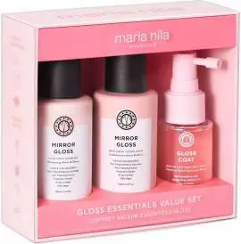 Maria Nila Mirror Gloss Essentials Value Set - Travelsize kit