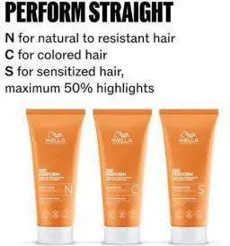 Wella Professional Perform+ Straight - S 200ml - Permanentvätska (2)