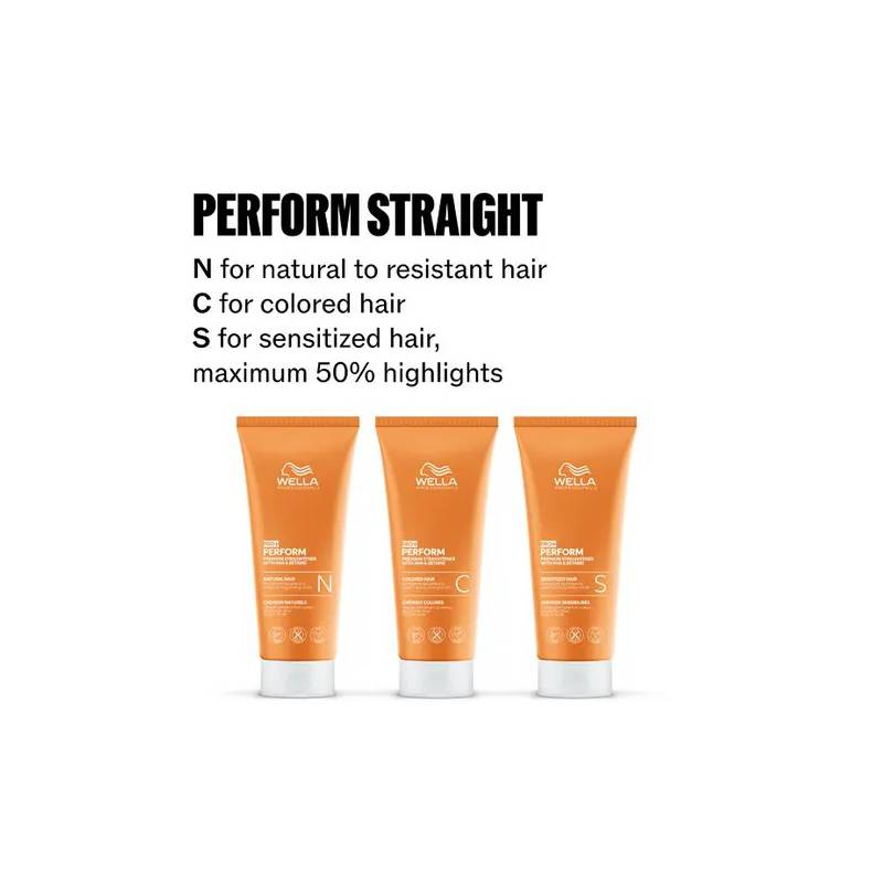 Wella Professional Perform+ Straight - S 200ml - Permanentvätska