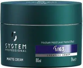 System Professional Man Matte Cream 80ml - Stylingkräm