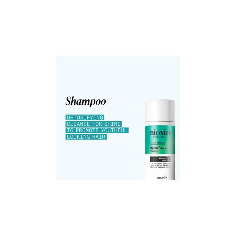 Nioxin Professional Age Defense Shampoo 50ml - Schampo