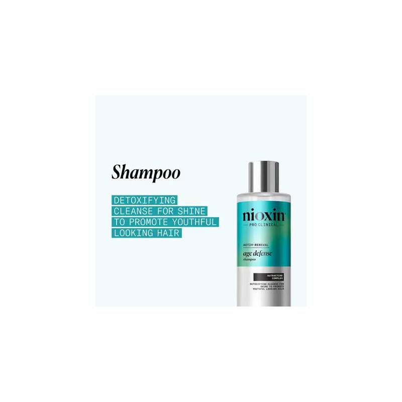 Nioxin Professional Age Defense Shampoo 240ml - Schampo